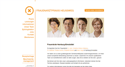 Desktop Screenshot of praxis-heussweg.de